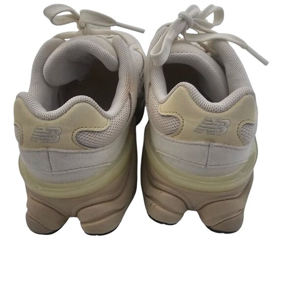 New Balance 9060 Kids Ivory White Sea Salt With Linen Lace Sneakers Size US 3 - Picture 12 of 12